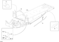 Fits 2008-2009 Ski-Doo Expedition TUV V800 4-TEC / Expedition TUV V800 Steering Support, OEM Part # 605153995 - schematic diagram