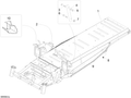 Fits 2008 Ski-Doo Skandic SWT 550F Welded Steering Upport, OEM Part # 605155220 - schematic diagram