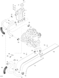 Fits 2008-2009 Ski-Doo Expedition TUV 600 H.O. SDI / Skandic SUV 600HO SDI HOSE, OEM Part # 605253621 - schematic diagram