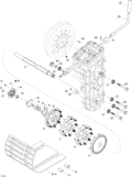 Fits 2008 Ski-Doo Expedition V-1300 Spacer, OEM Part # 605450155 - schematic diagram