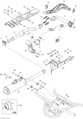 Fits 2007-2012 Can-Am Outlander MAX 800REFI LTD / Renagade 500EFI STD Muffler CAP KIT, OEM Part # 703500701 - schematic diagram