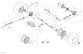 Fits 2013-2015 Can-Am Outlander 400 EFI / Outlander Max 400 EFI Grease Fitting, OEM Part # 703500813 - schematic diagram