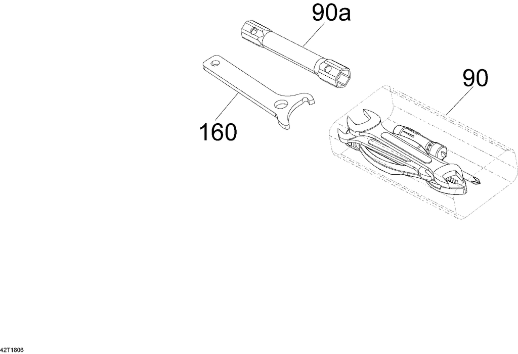 Fits 2018 Can-Am 1- Outlander 6X6 T3 650 EFI / 2- Outlander 6X6 T3 EFI DVD NTSC, OEM Part # 704700165 - schematic diagram