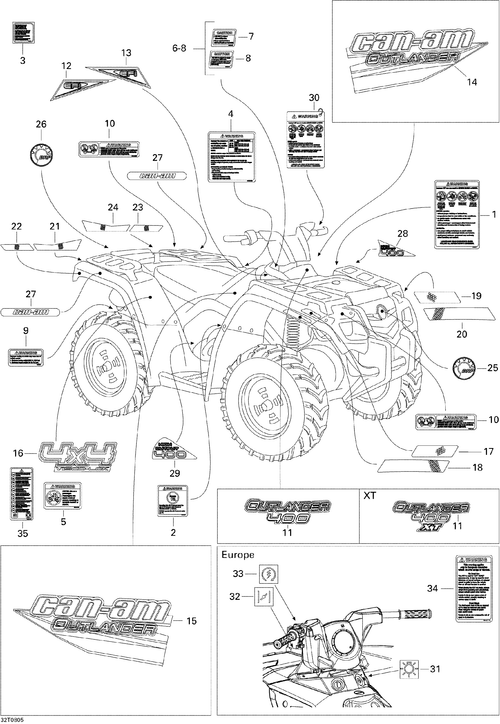 OEM schematic for part 704900705