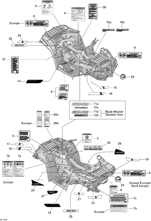 OEM schematic for part 704901865