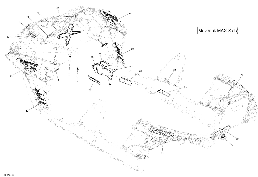 OEM schematic for part 704904577