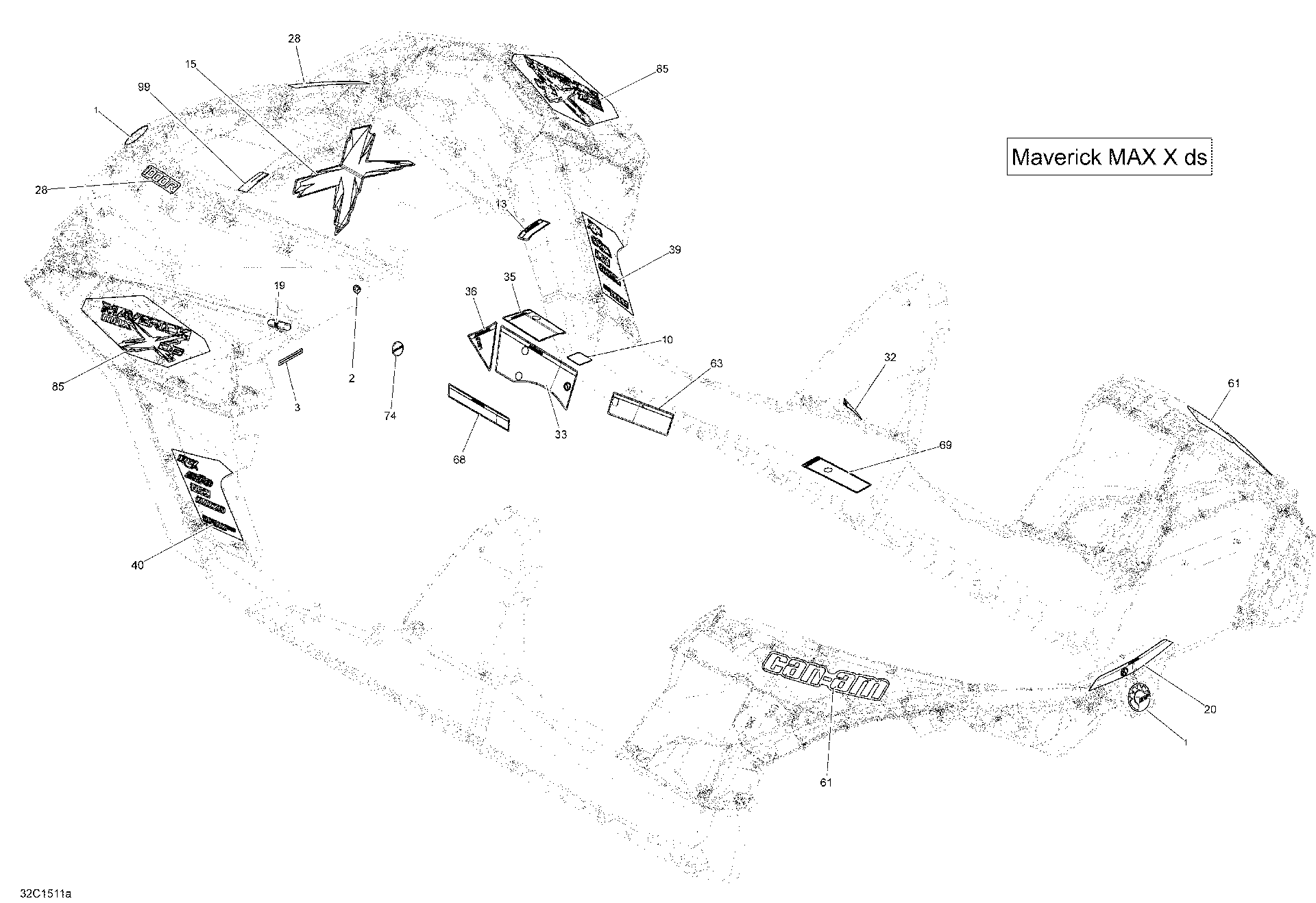 OEM schematic for part 704904577
