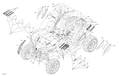 Fits 2018 Can-Am 1- Maverick / 2- Maverick MAX Decal, Can-am, OEM Part # 704906696 - schematic diagram