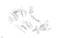 Fits 2012-2018 Can-Am International - RENEGADE - 4X4 - XMR - 1000R - 4FJB LH Inner Fender, OEM Part # 705004307 - schematic diagram