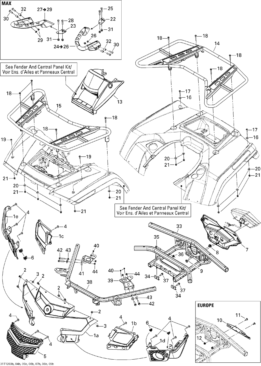 OEM schematic for part 705004342