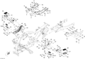 Fits 2011-2012 Can-Am Spyder RT Limited / Spyder RT SE5 LH Front Footrest ASM, OEM Part # 705004708 - schematic diagram