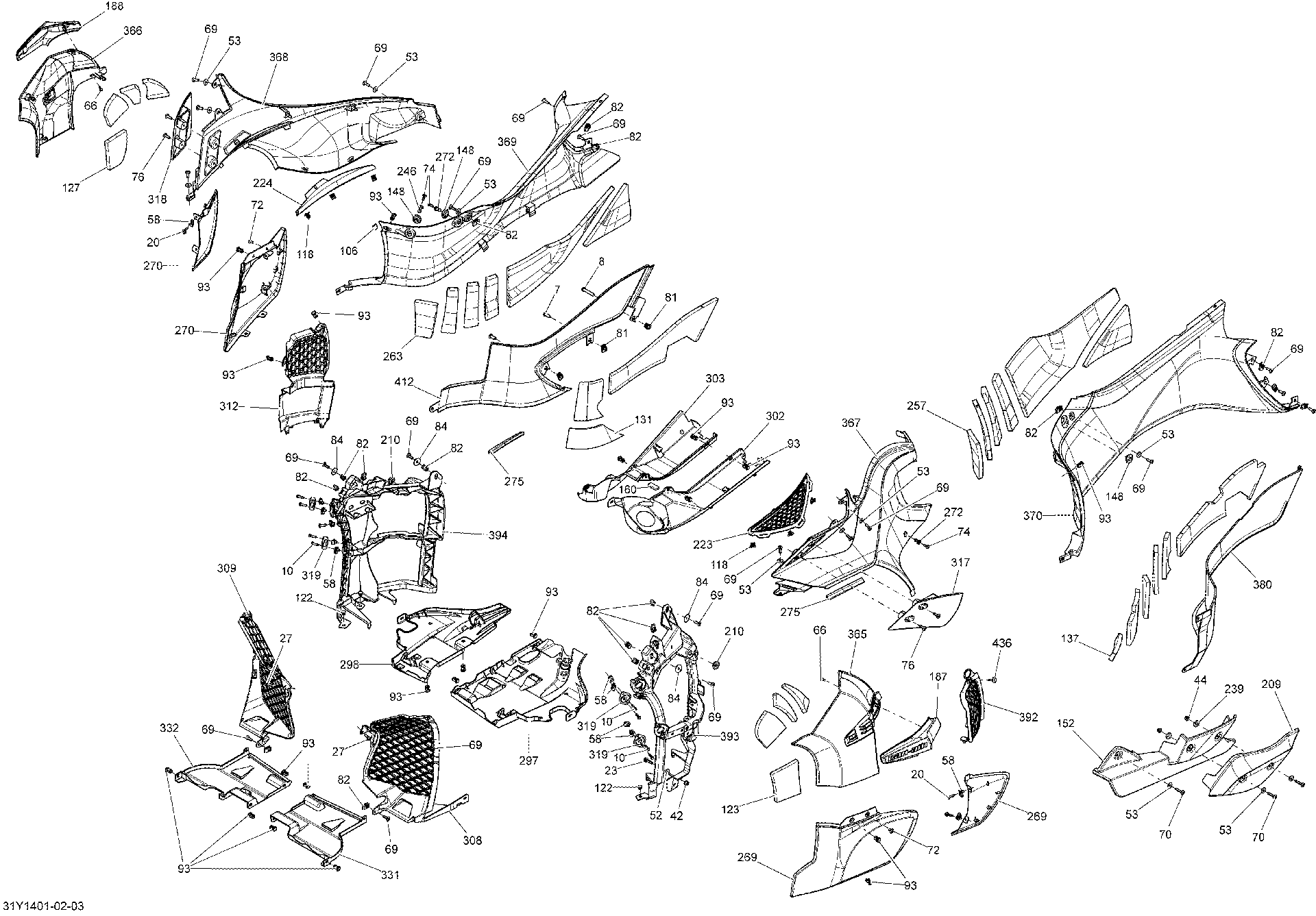 OEM schematic for part 705007601