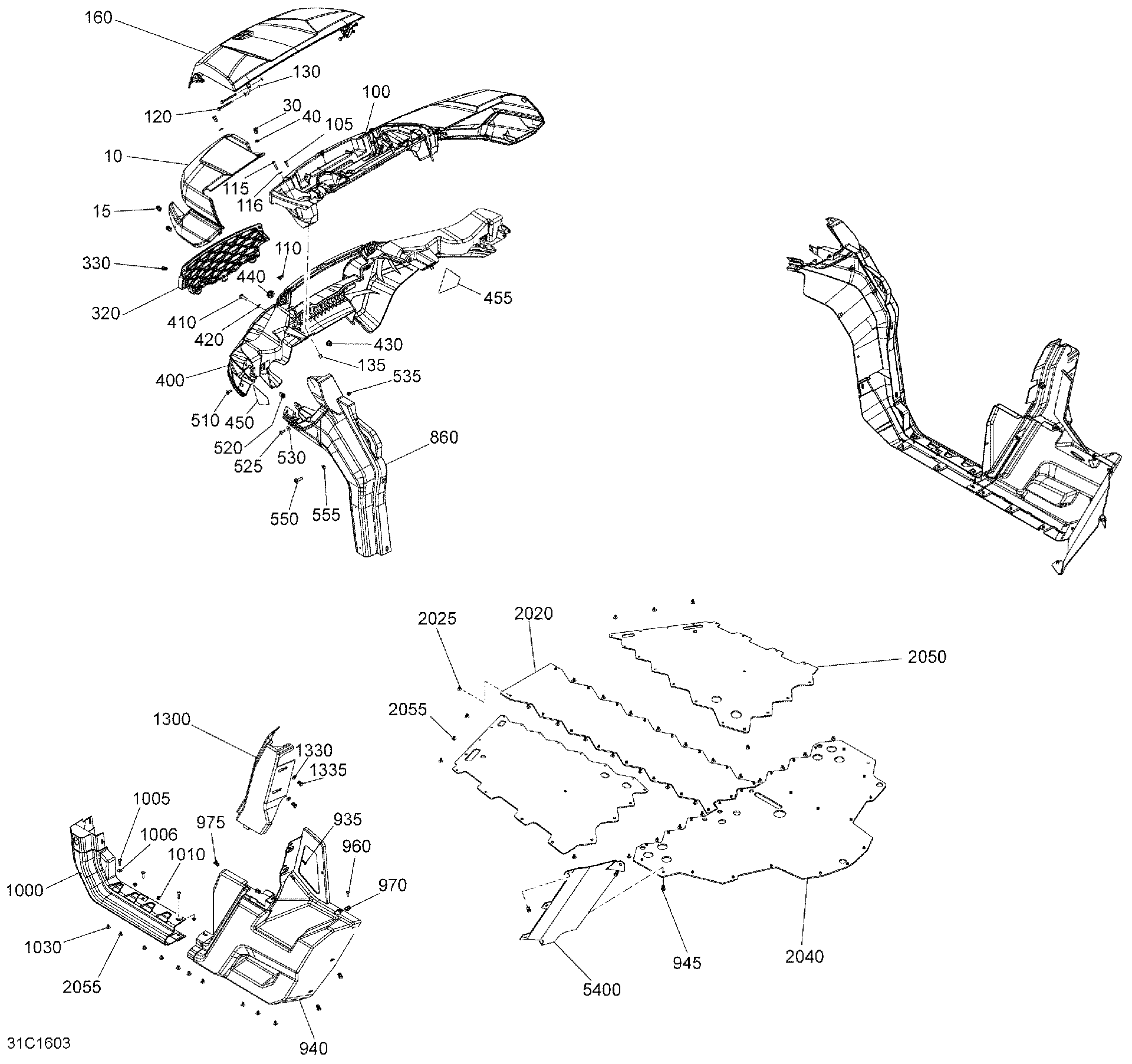 Fits 2016 Can-Am Defender / Traxter HD8 Service Center, OEM Part # 705008146 - schematic diagram