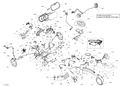 Fits 2009-2012 Can-Am Spyder RS SE5 / Spyder RS SM5 Module Support, OEM Part # 705202002 - schematic diagram