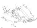 Fits 2012 Can-Am Spyder RS SE5 / Spyder RS SM5 Support RH, OEM Part # 705203272 - schematic diagram