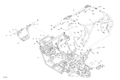 Fits 2014-2020 Can-Am 001 - Commander 800R EFI - International TUBE LH B-160 Painted, OEM Part # 705203637 - schematic diagram