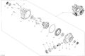 Fits 2015-2018 Can-Am 1- Outlander 6X6 - 650 EFI / 2- Outlander 6X6 - EFI Pinion 10 Teeth, OEM Part # 705401611 - schematic diagram