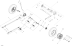 Schematic diagram for Fits 2016-2017 Can-Am Defender HD5 / Defender HD8, HD10 Rim_12 Inch B-331 X 6, OEM Part # 705401894