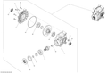 Fits 2015 Can-Am Commander 1000_STD_DPS_XT_XTP / Commander 800_STD_DPS_XT REAR Cover, OEM Part # 705501869 - schematic diagram