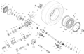 Fits 2015-2017 Can-Am Commander - Commander Max / Commander MAX 1000_LTD RIM INCH B-160 X 8,5, OEM Part # 705502102 - schematic diagram