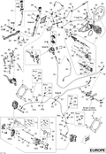 Fits 2009, 2011 Can-Am DS 450 Xxc / DS 450 CE STD & X (3F9D Screw Bleeder, OEM Part # 705600680 - schematic diagram