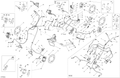 Fits 2012-2016 Can-Am Renegade / Renegade 500 EFI Brake LINE, OEM Part # 705601059 - schematic diagram