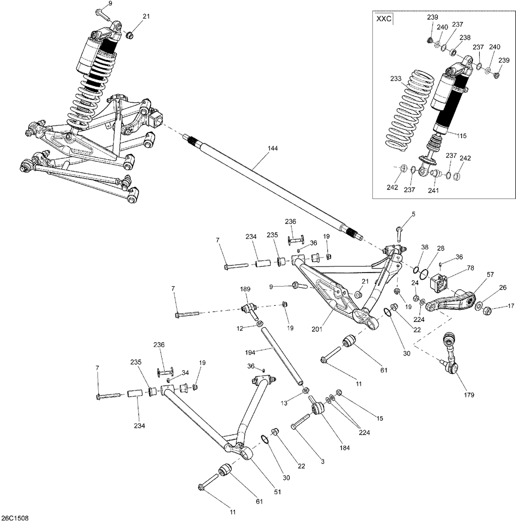OEM schematic for part 706001883