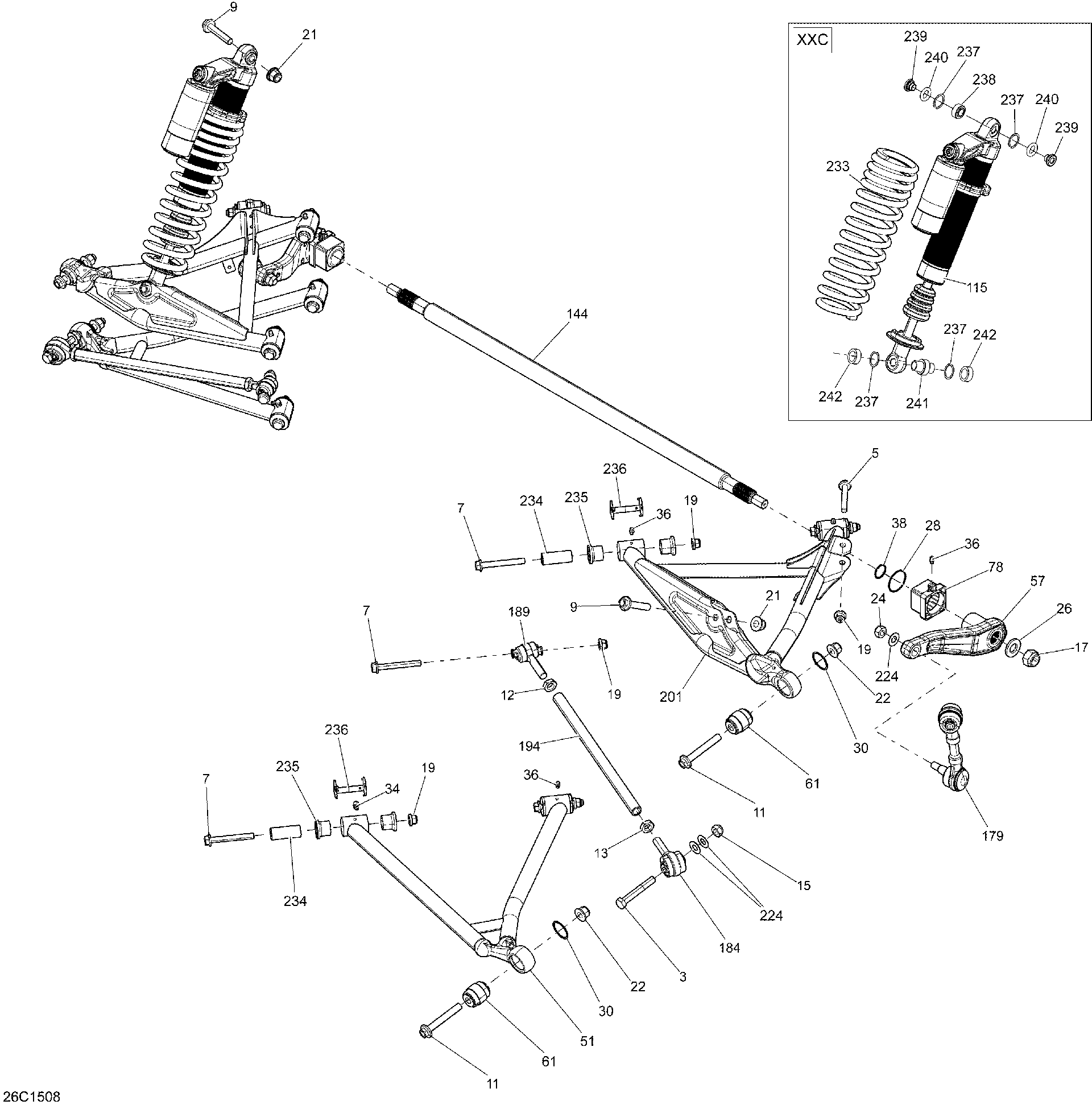 OEM schematic for part 706001883