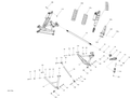 Fits 2016-2017 Can-Am 1-Maverick / 2-Maverick MAX ARM Suspension REAR R B-35, OEM Part # 706002342 - schematic diagram