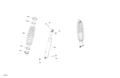 Fits 2016-2018 Can-Am International - RENEGADE - 4X4 - STD - 570 EFI - 4EJB Spring, Compression B-1A P, OEM Part # 706002470 - schematic diagram
