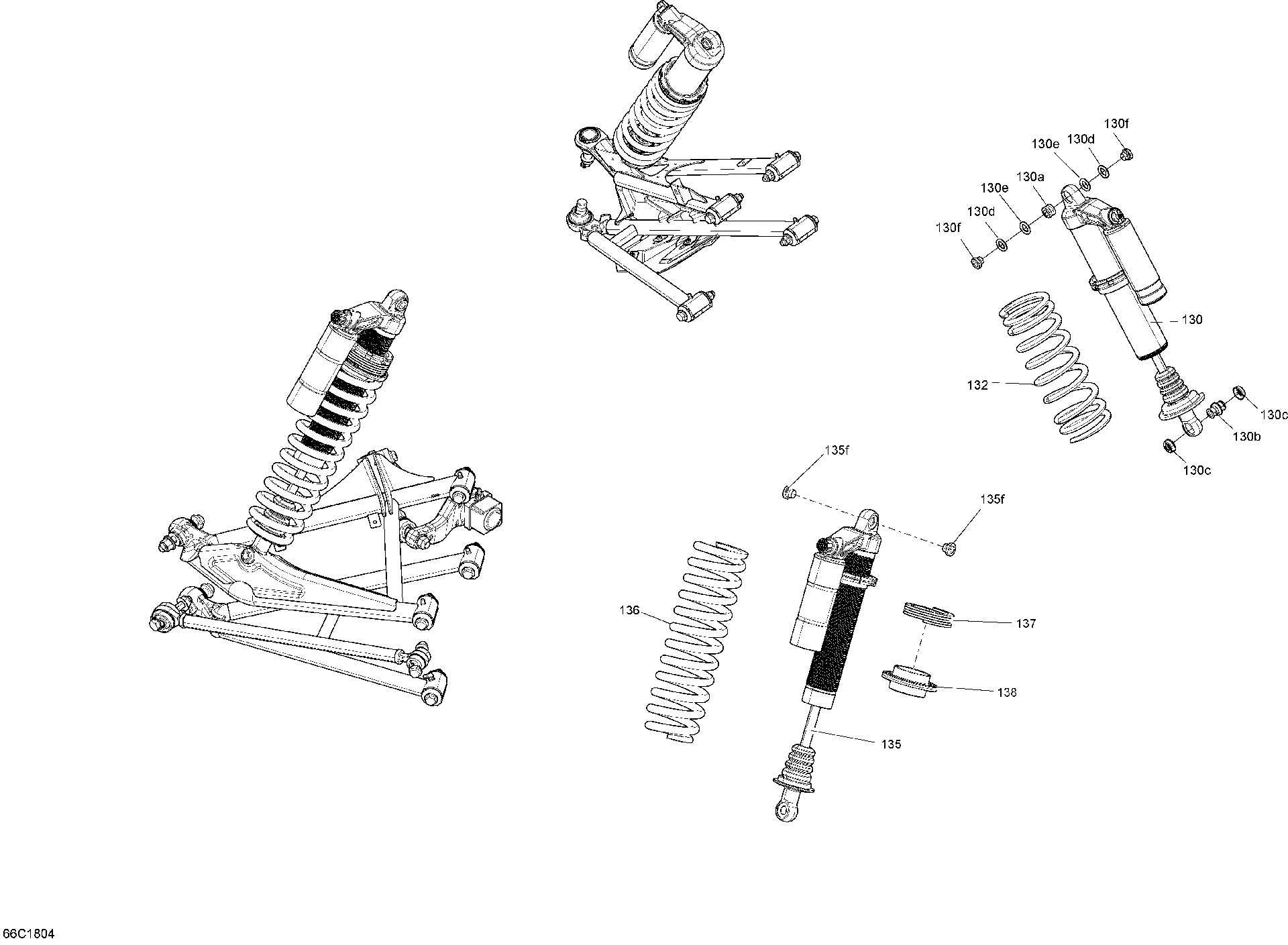 Fits 2017-2018 Can-Am 1- Maverick / 1-Maverick Spring, OEM Part # 706002544 - schematic diagram