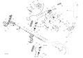 Fits 2012-2017 Can-Am Commander - Commander Max / Commmander 1000_LTD TANK Bracket, OEM Part # 706201524 - schematic diagram