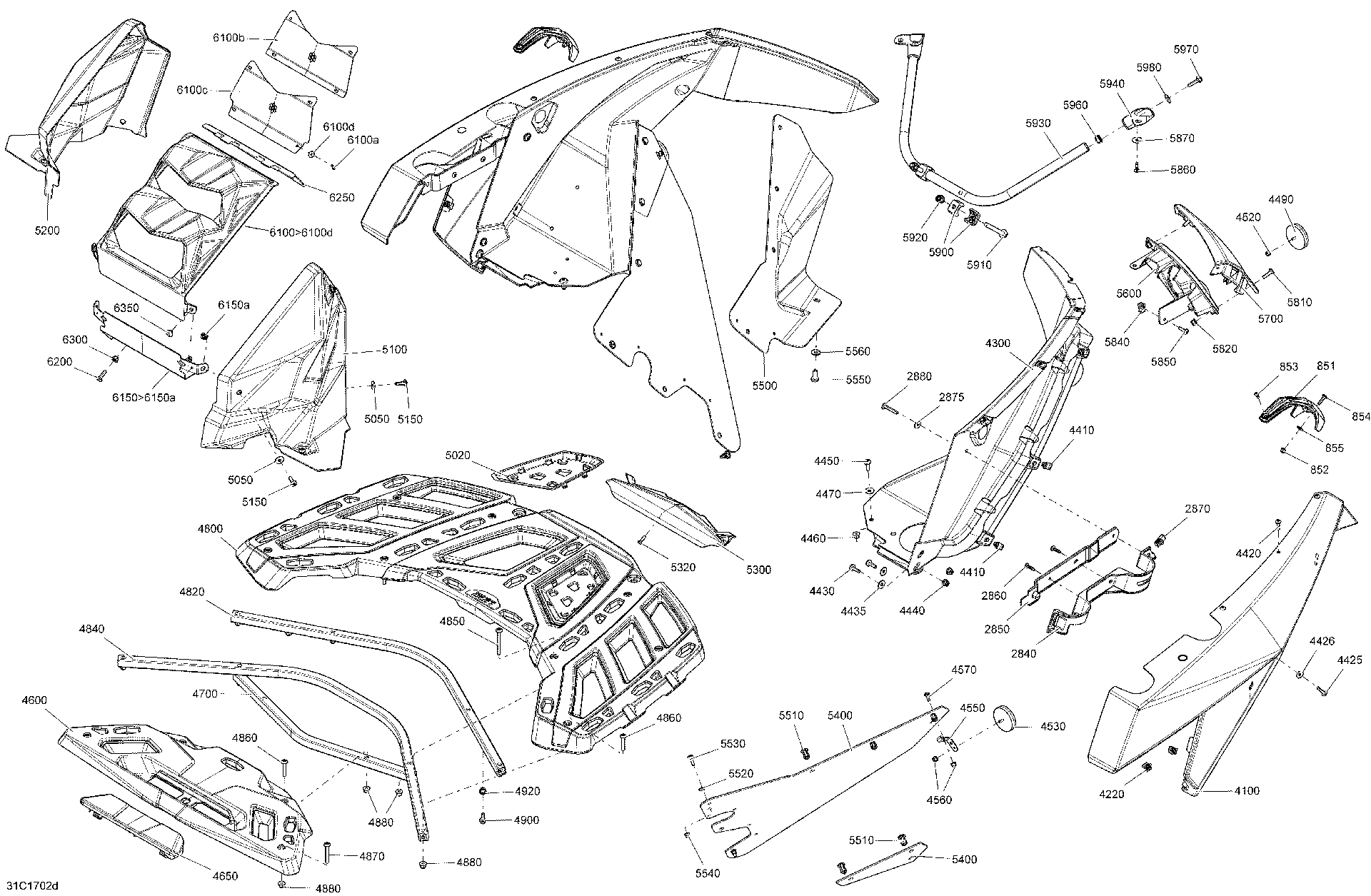 OEM schematic for part 707001943
