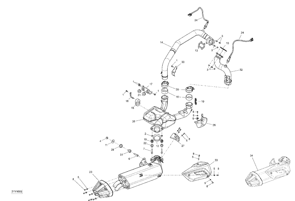 OEM schematic for part 707600634