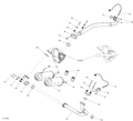 Fits 2013-2018 Can-Am 1- Maverick / 2- Maverick MAX SEAL, OEM Part # 707601244 - schematic diagram