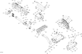 Fits 2016-2017 Can-Am Renegade Muffler, Exhaust, OEM Part # 707601632 - schematic diagram