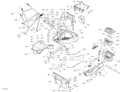 Fits 2013, 2016, 2017 Can-Am Commander - Commander Max / Commander LTD 1000 Deflector, OEM Part # 707900125 - schematic diagram