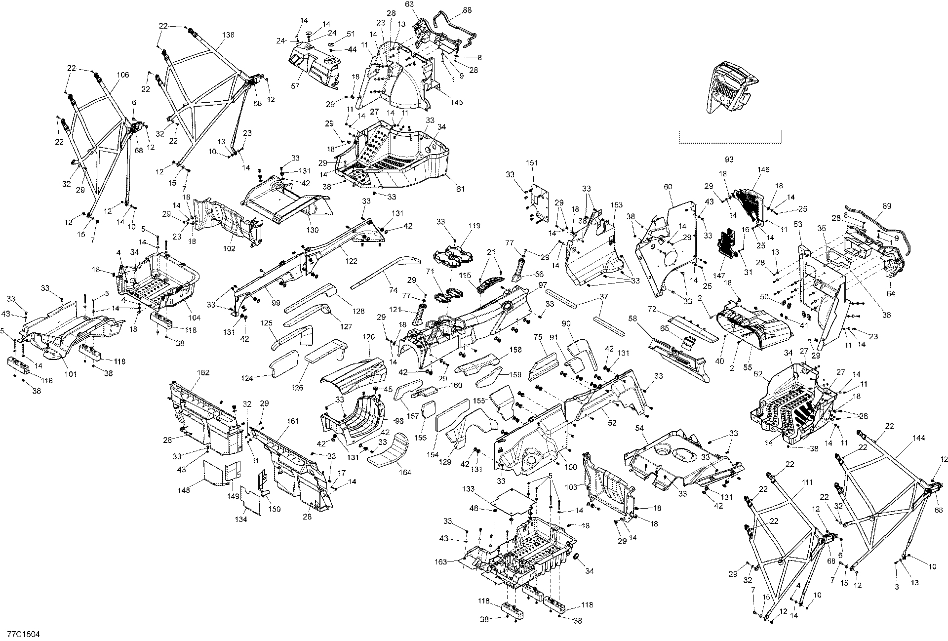 OEM schematic for part 707900307