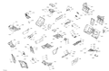Fits 2017-2018 Can-Am 1- Maverick X3 900HO / 2- Maverick X3 Turbo - STD Rooting Support, OEM Part # 707900428 - schematic diagram