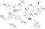 Fits 2017-2018 Can-Am 1- Maverick / 2- Maverick MAX Right Floor Support, OEM Part # 707900562 - schematic diagram