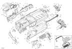 Fits 2020 Can-Am 002 - Defender HD8 - North America Support, Gauge, OEM Part # 707900801 - schematic diagram