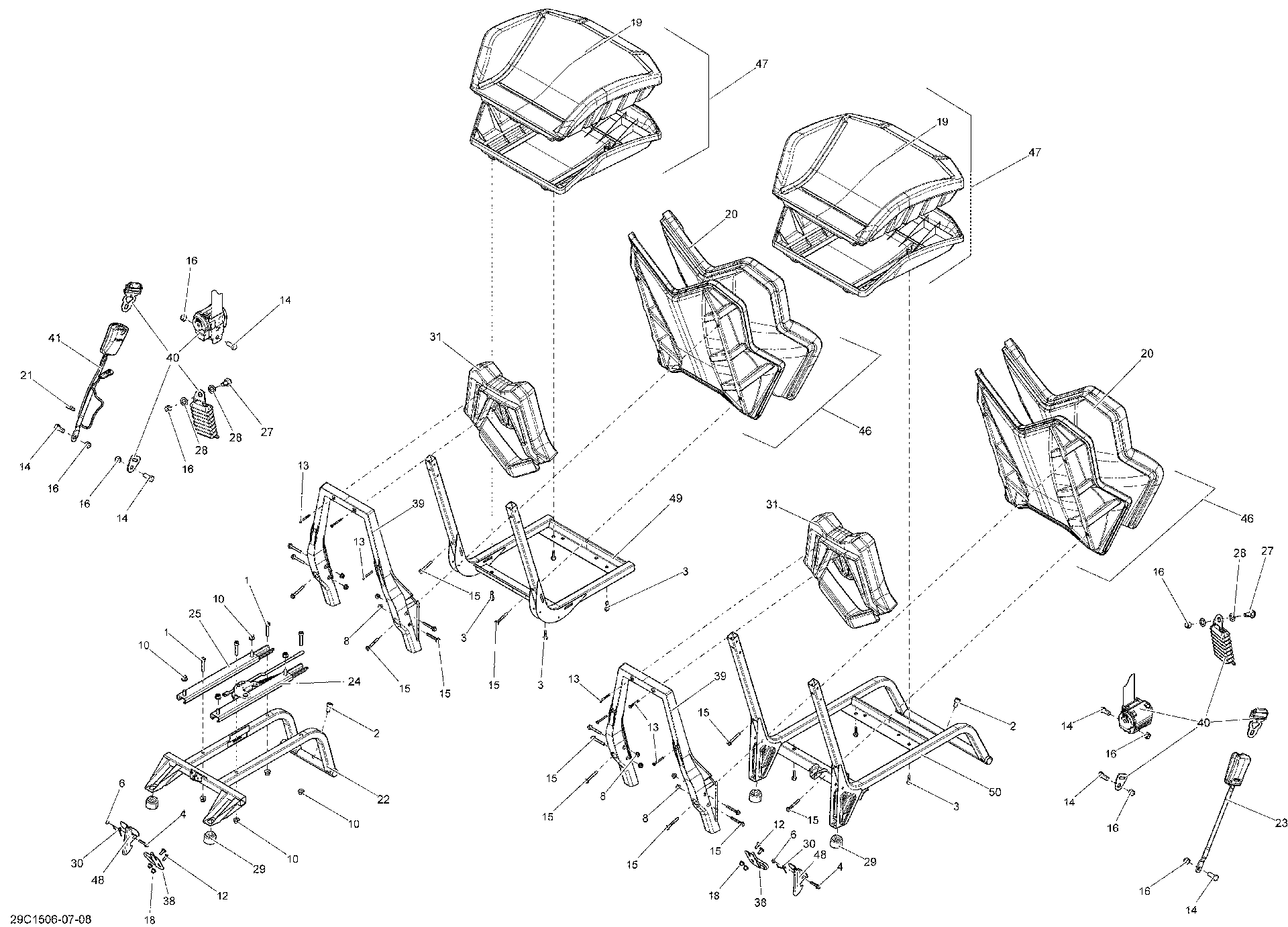 Fits 2016 Can-Am Maverick - Maverick MAX Cover, OEM Part # 708001885 - schematic diagram