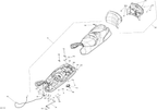 Fits 2017 Can-Am RT Backrest Asm, COAL Black, OEM Part # 708002279 - schematic diagram