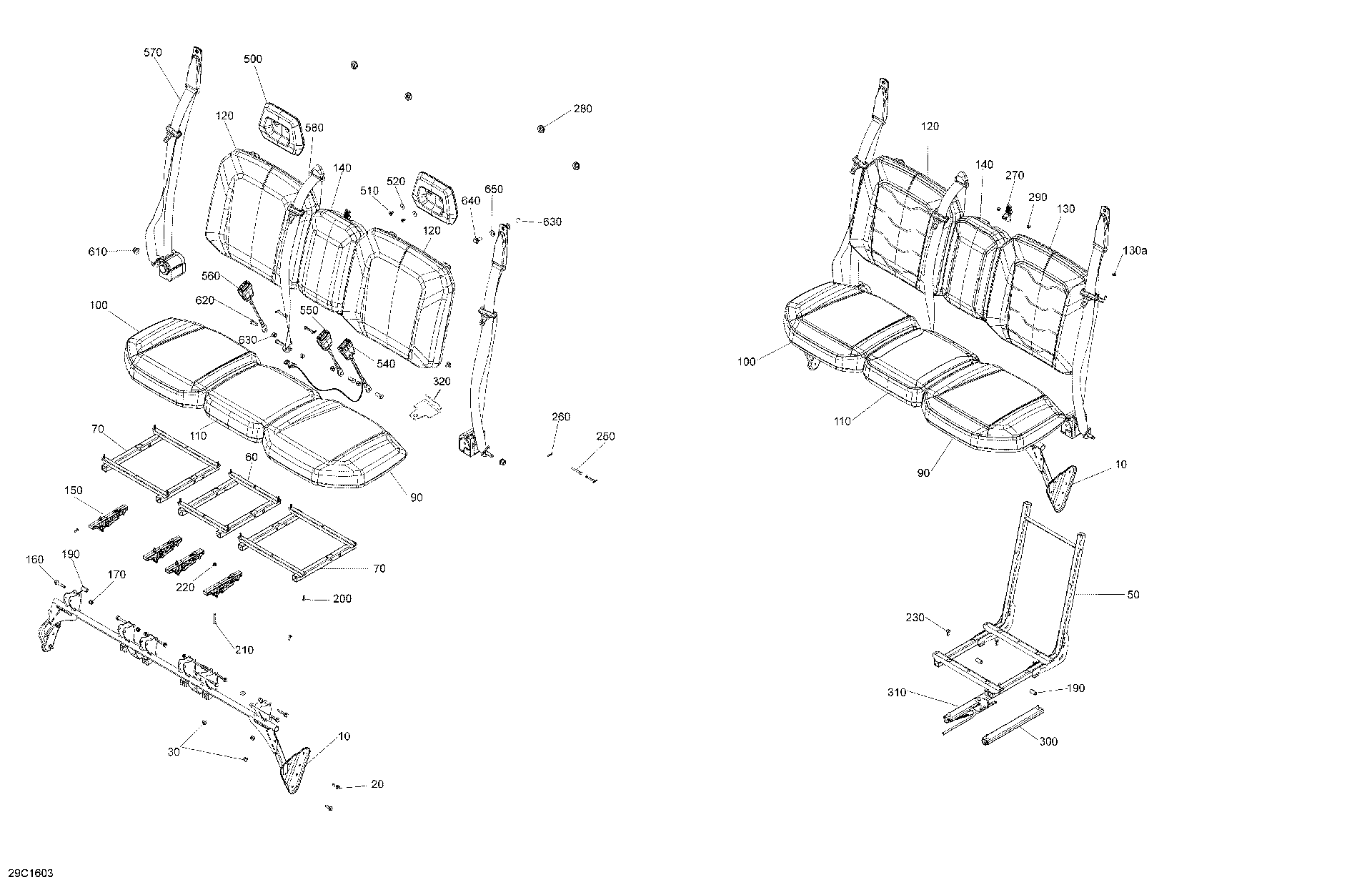 Fits 2016 Can-Am Defender Stopper, OEM Part # 708002332 - schematic diagram