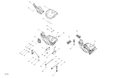 Fits 2017-2018 Can-Am 1- Maverick X3 900HO / 2- Maverick X3 Turbo - STD Cushion ASM, OEM Part # 708002396 - schematic diagram