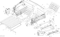 Fits 2011-2013 Can-Am Commander STD / Commander 1000 LH REAR Fender RED, OEM Part # 708300226 - schematic diagram