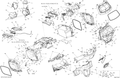 Fits 2013-2015 Can-Am Spyder RT Limited SE6 / Spyder RTS SE6 CAP Antenna LH B-349, OEM Part # 708300798 - schematic diagram