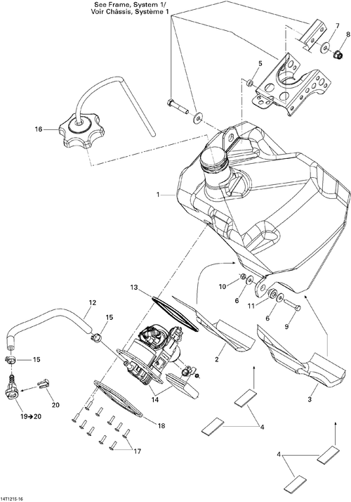 OEM schematic for part 709000243