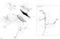 Fits 2012-2018 Can-Am 1- Outlander 6X6 - 650 EFI / 2- Outlander 6X6 - EFI Thermostat Inlet HOSE, OEM Part # 709200280 - schematic diagram