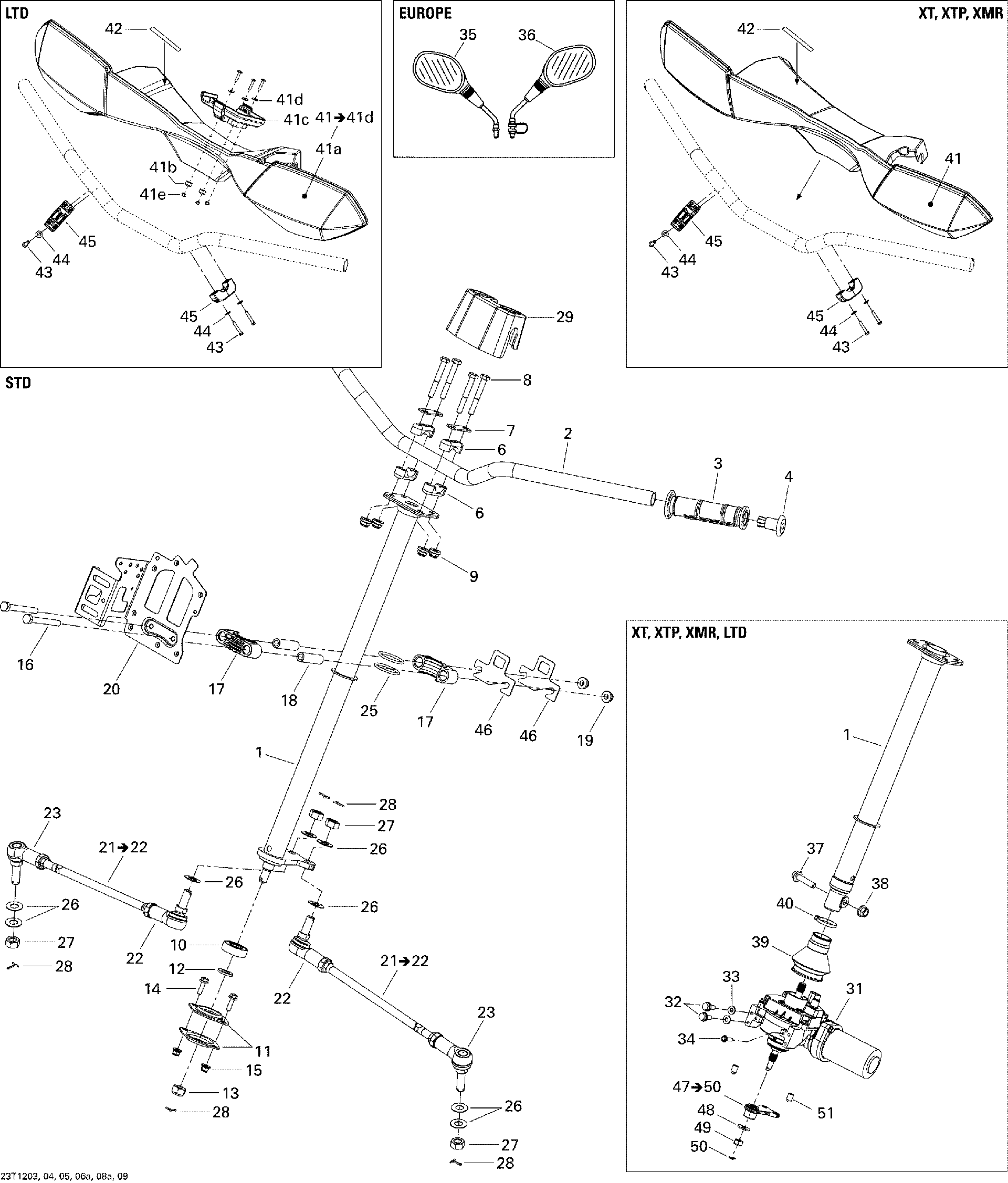 Fits 2010-2012 Can-Am Outlander 500EFI STD & XT / Outlander 650EFI STD & XT SHIM 2 MM, OEM Part # 709400734 - schematic diagram